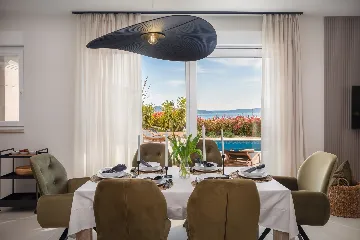 Contemporary Villa Retreat with Heated Pool, Kaštel Sućurac