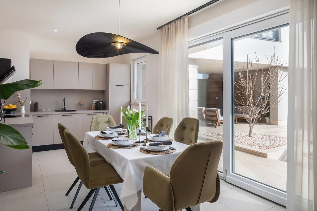 Contemporary Villa Retreat with Heated Pool, Kaštel Sućurac