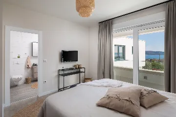 Contemporary Villa Retreat with Heated Pool, Kaštel Sućurac