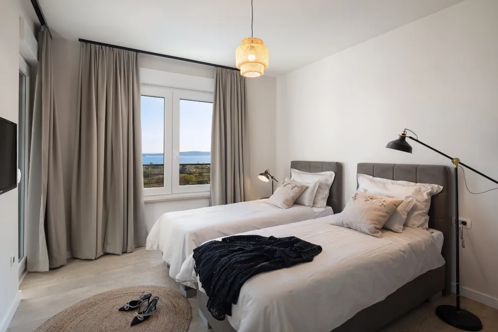 Contemporary Villa Retreat with Heated Pool, Kaštel Sućurac