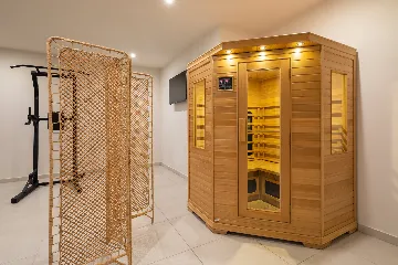 Contemporary Villa Retreat with Heated Pool, Kaštel Sućurac