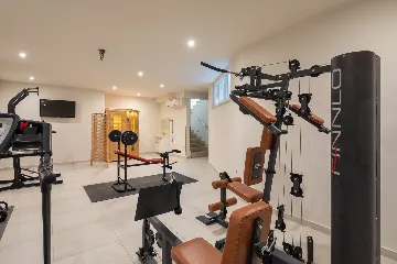 Contemporary Villa Retreat with Heated Pool, Kaštel Sućurac