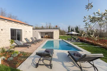 Spacious Family Villa with Pool in Pazin