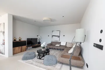 Seafront Villa Retreat with Pool in Seget Donji