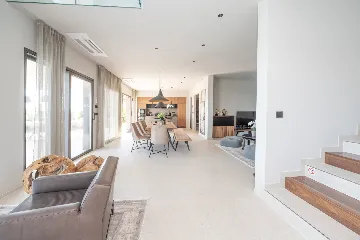 Seafront Villa Retreat with Pool in Seget Donji