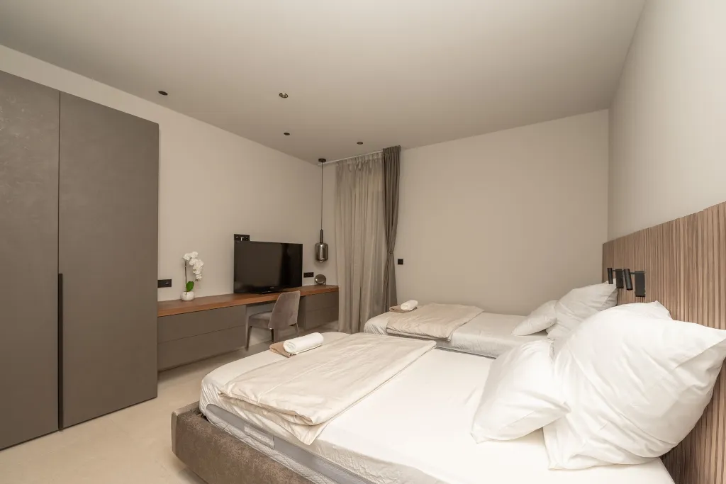 Seafront Villa Retreat with Pool in Seget Donji