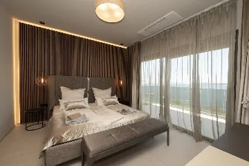 Seafront Villa Retreat with Pool in Seget Donji