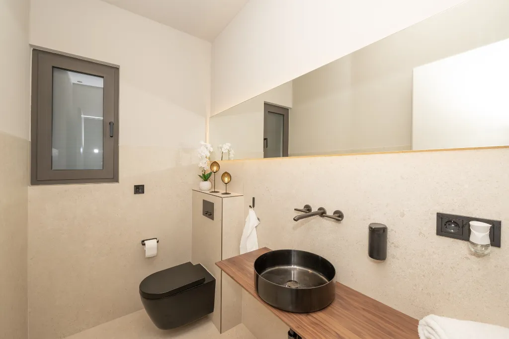 Seafront Villa Retreat with Pool in Seget Donji