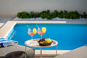 Spacious Villa Retreat with Pools in Kaštel Gomilica