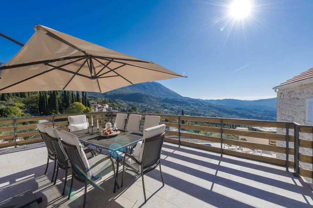 Stone Villa Retreat with Pool in Konavle