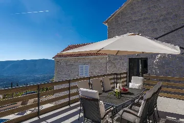 Stone Villa Retreat with Pool in Konavle