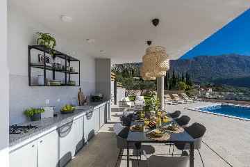 Stone Villa Retreat with Pool in Konavle