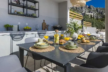 Stone Villa Retreat with Pool in Konavle