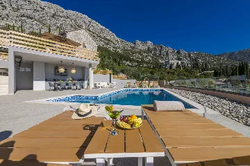 Stone Villa Retreat with Pool in Konavle