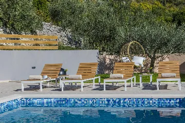 Stone Villa Retreat with Pool in Konavle