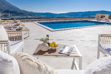 Stone Villa Retreat with Pool in Konavle