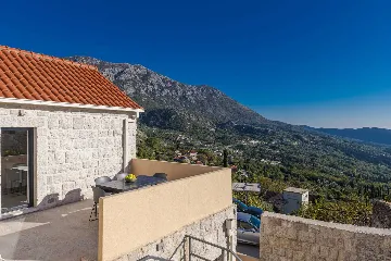 Stone Villa Retreat with Pool in Konavle