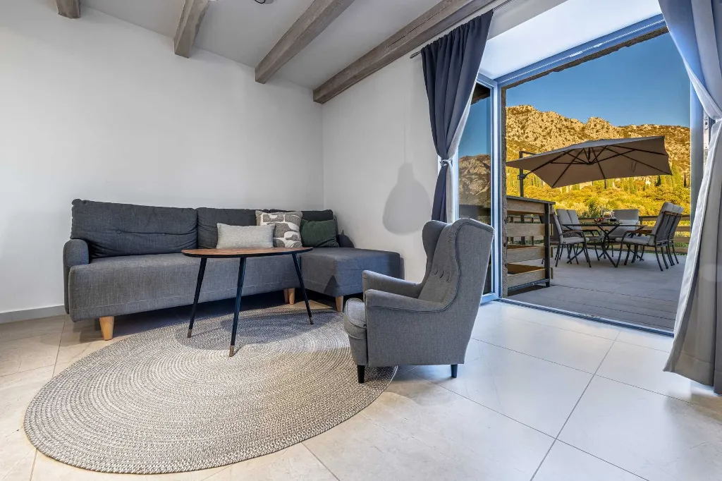Stone Villa Retreat with Pool in Konavle