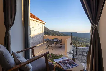 Stone Villa Retreat with Pool in Konavle