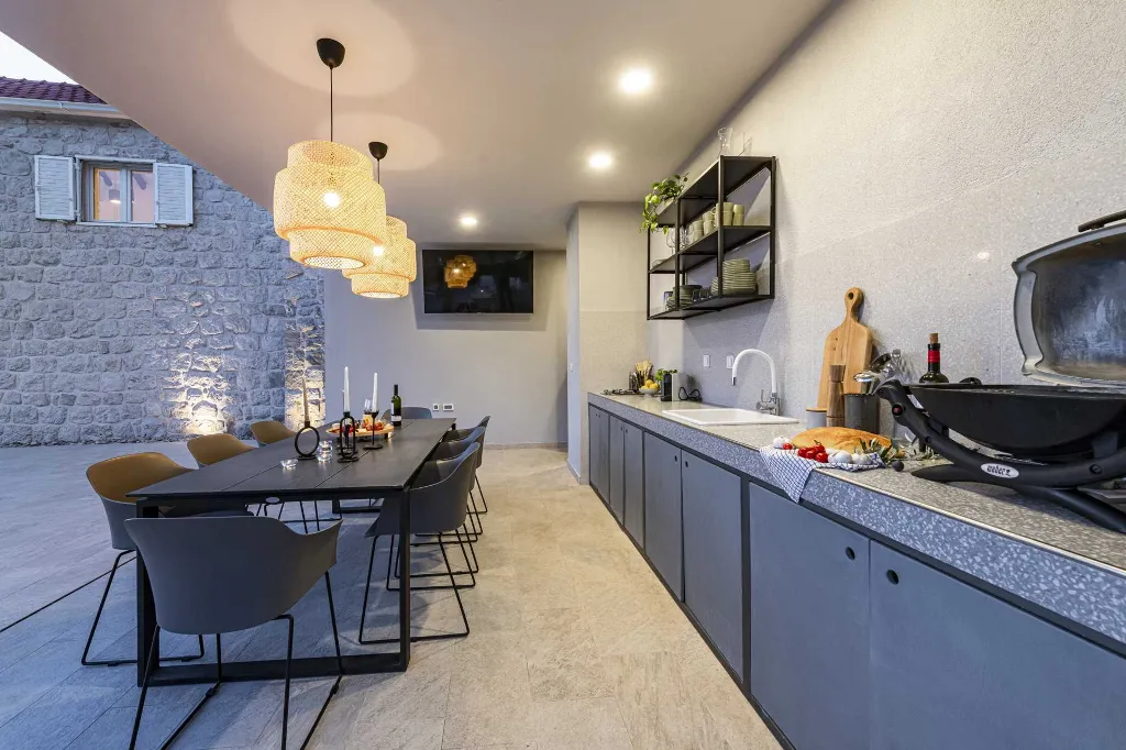 Stone Villa Retreat with Pool in Konavle