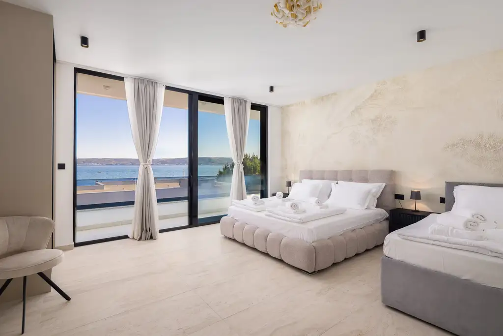 Coastal Retreat Villa with Pool, Kaštel Stari