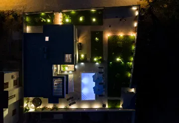 Contemporary Villa Retreat with Pool near Nin