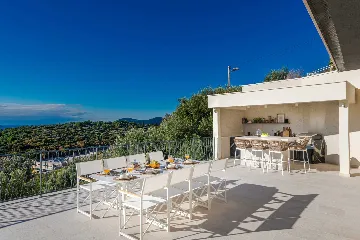 Contemporary Sea View Villa with Pool, Orašac