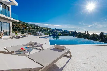 Contemporary Sea View Villa with Pool, Orašac