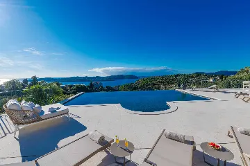 Contemporary Sea View Villa with Pool, Orašac