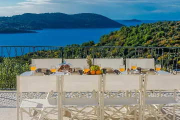 Contemporary Sea View Villa with Pool, Orašac