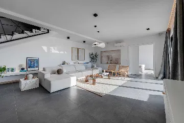 Contemporary Sea View Villa with Pool, Orašac