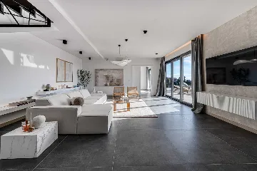 Contemporary Sea View Villa with Pool, Orašac