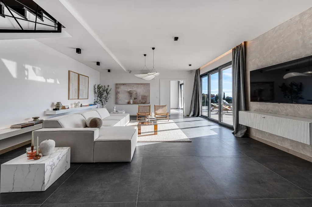 Contemporary Sea View Villa with Pool, Orašac