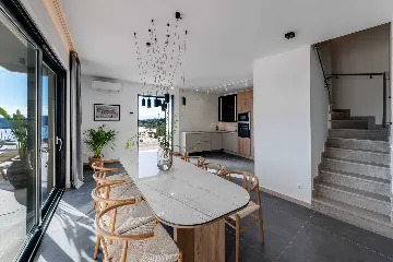 Contemporary Sea View Villa with Pool, Orašac