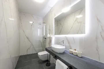 Contemporary Sea View Villa with Pool, Orašac