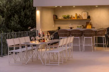 Contemporary Sea View Villa with Pool, Orašac