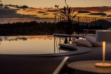 Contemporary Sea View Villa with Pool, Orašac