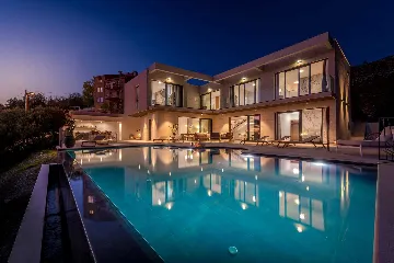 Contemporary Sea View Villa with Pool, Orašac