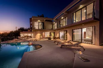 Contemporary Sea View Villa with Pool, Orašac
