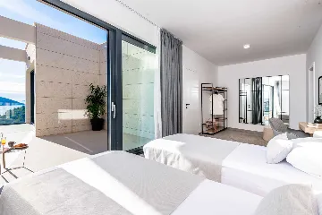 Contemporary Sea View Villa with Pool, Orašac