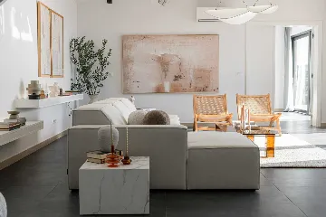 Contemporary Sea View Villa with Pool, Orašac