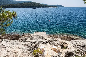 Contemporary Seafront Villa with Pool in Vela Luka