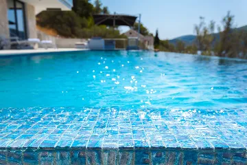 Contemporary Seafront Villa with Pool in Vela Luka