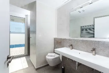 Contemporary Seafront Villa with Pool in Vela Luka