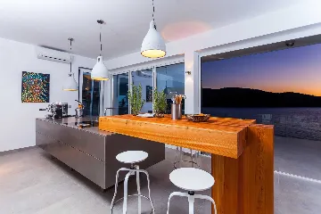 Contemporary Seafront Villa with Pool in Vela Luka