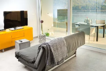 Contemporary Seafront Villa with Pool in Vela Luka