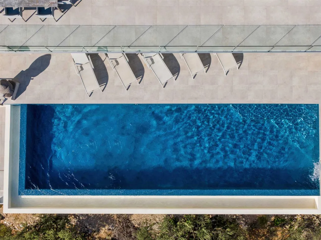 Contemporary Seafront Villa with Pool in Vela Luka