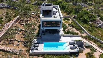 Modern Villa with Heated Pool in Stari Grad