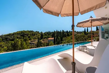 Modern Seaview Villa with Pool on Korčula