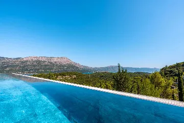 Modern Seaview Villa with Pool on Korčula